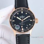 Swiss Copy Blancpain 50 Fathoms Bathyscaphe Mokarran Men Watch Rose Gold